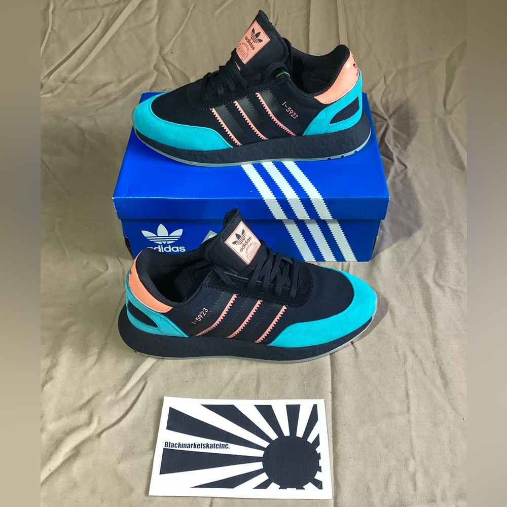 Size? x Adidas I-5923 'Hawaiian Thunderstorm' UK Exclusive B27841 Men Size 10.5